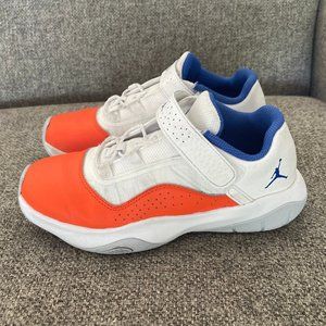 Kids Nike Jordan Sneakers - Size 2 - orange, white & blue
